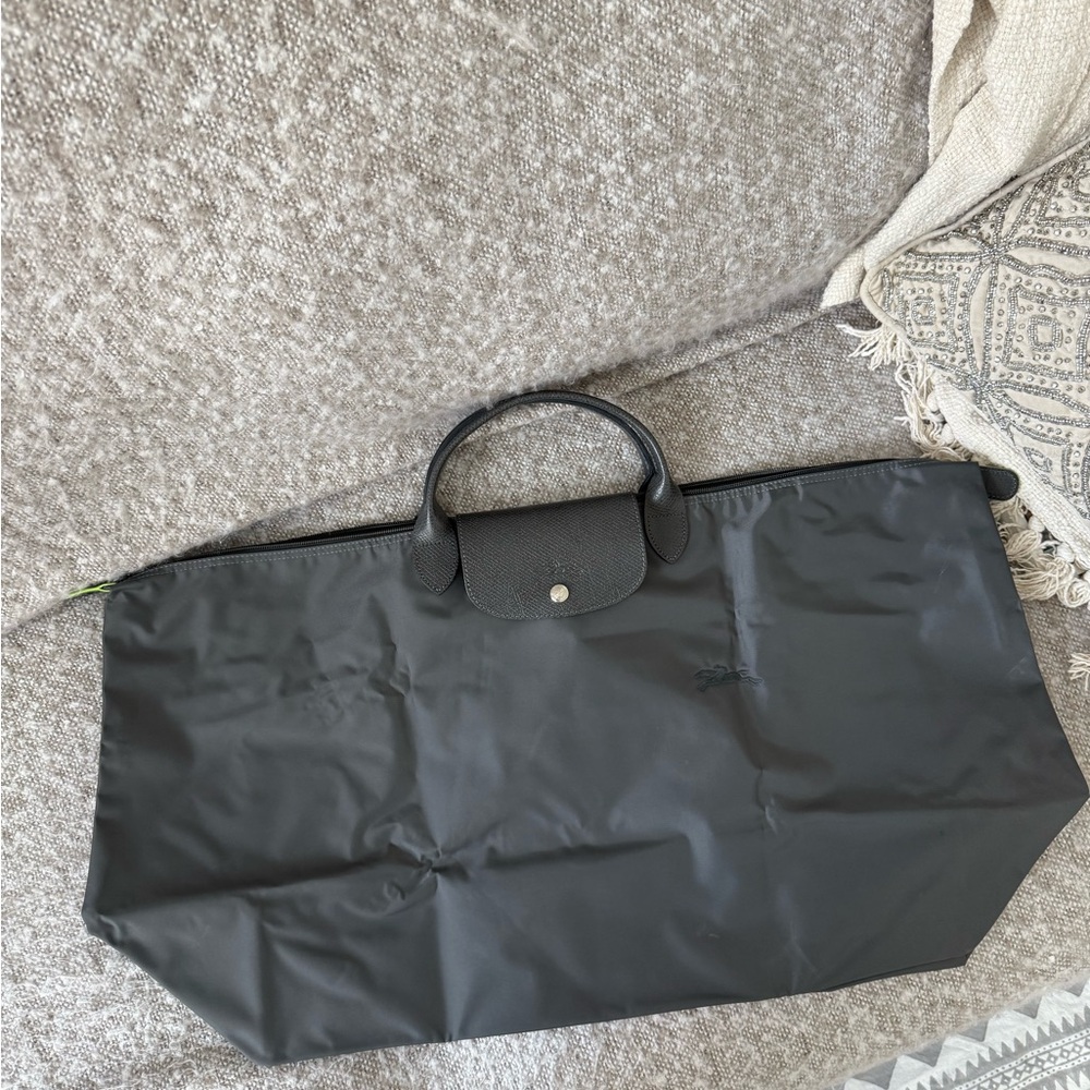 NWOT Longchamp Le Pliage XL in Grey Graphite